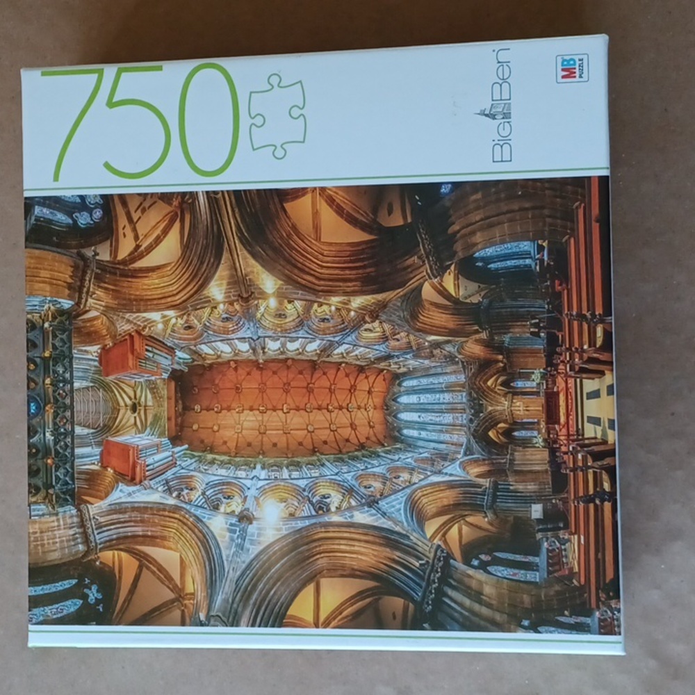 🧩Panorama of Glasgow Cathedral 750 Piece Puzzle